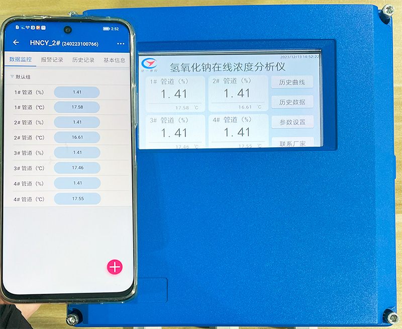 CYR-E電子級(jí)在線折光儀支持?jǐn)?shù)據(jù)遠(yuǎn)程監(jiān)測功能